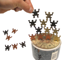 Steel Men Stacking and Base